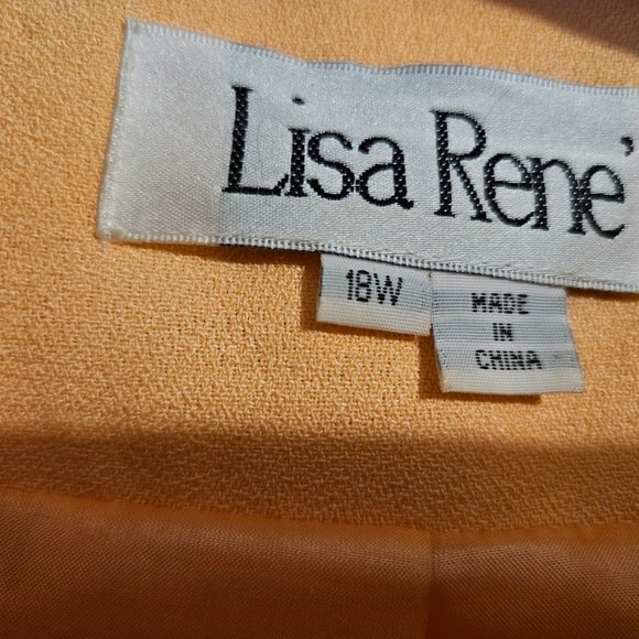 Lisa Rene' Plus Size women's two piece suit - Picture 5 of 14